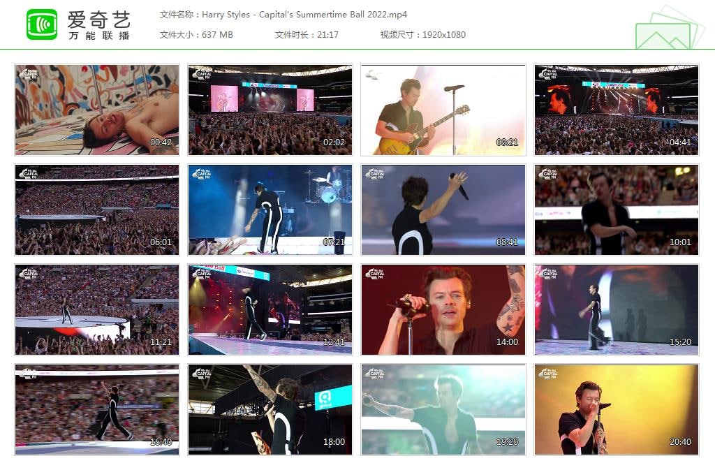 Harry Styles - Capital's Summertime Ball 2022, 1080P