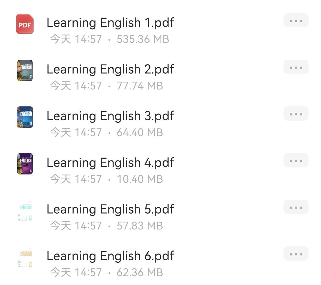 新加坡SAP-英语Learning English 1-6  1.05G