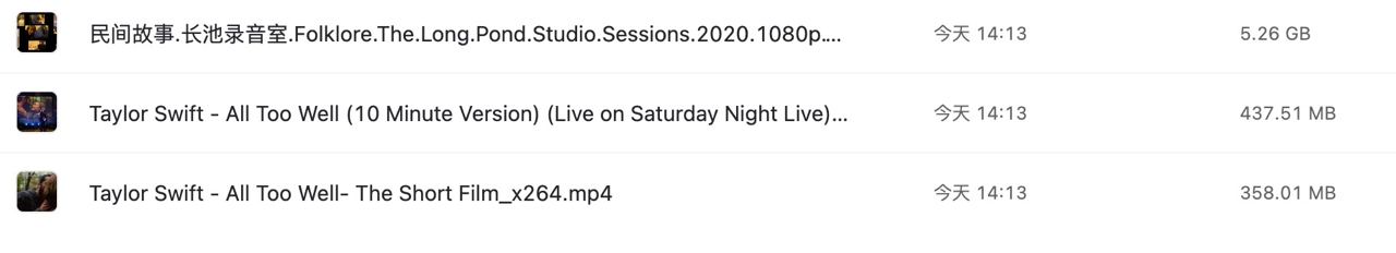 Taylor Swift All Too well短片+民间故事, 1.14G
