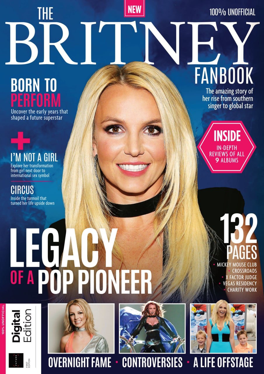 【PDF格式电子杂志】Britney Spears Fanbook First Edition 2021  11.7 MB