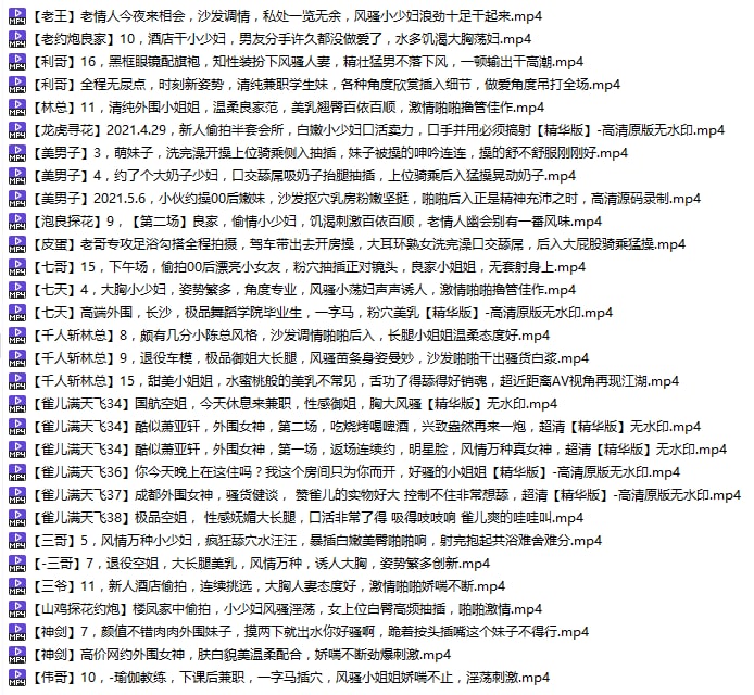 国产の多位大神高清原版无水印合集189部の精华版未知大小